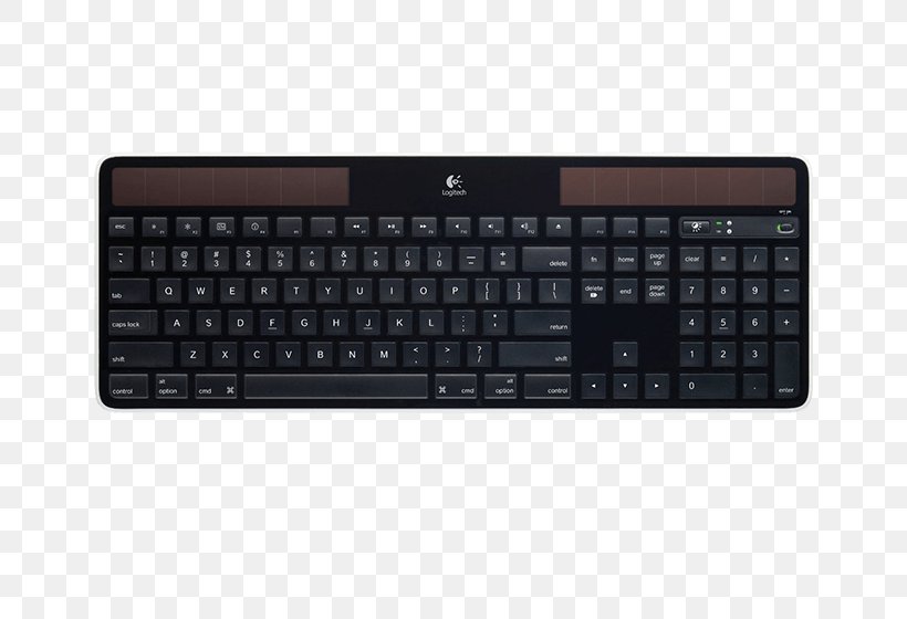 Computer Keyboard Computer Mouse Touchpad Logitech Wireless Solar K750 For Mac, PNG, 652x560px, Computer Keyboard, Computer Component, Computer Mouse, Electronic Device, Input Device Download Free