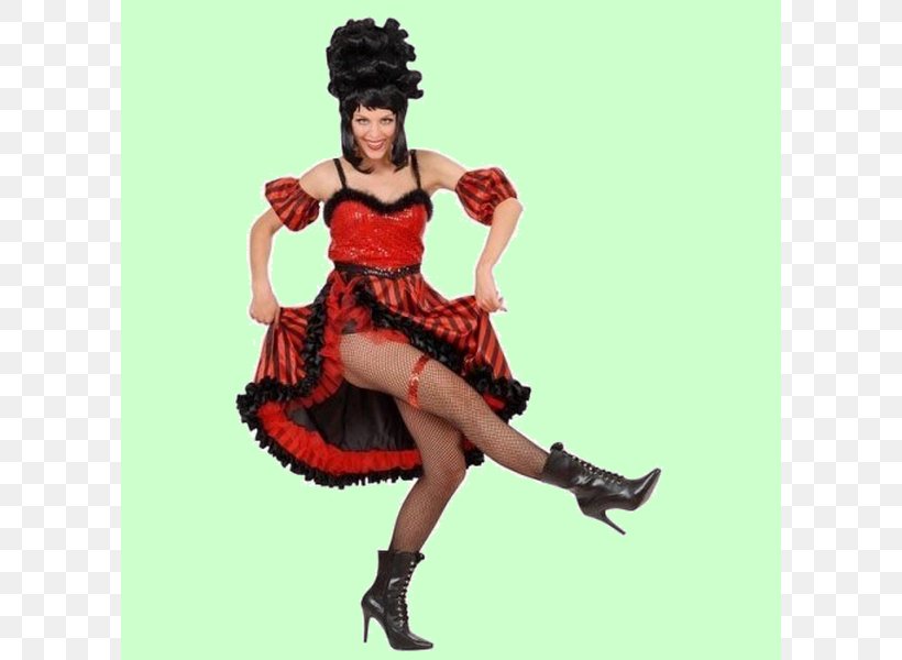 Costume Can-can French Cancan Dress Suit, PNG, 600x600px, Costume, Boot, Cancan, Clothing, Costume Design Download Free