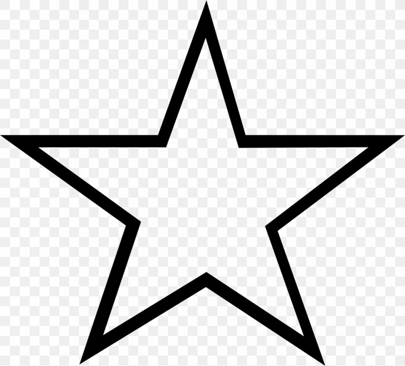Star Graphic Design Clip Art, PNG, 980x886px, Star, Area, Black, Black And White, Coloring Book Download Free