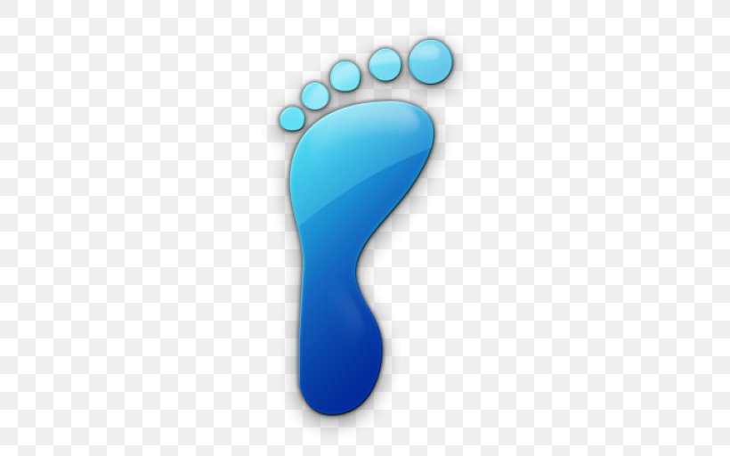 Foot Symbol Clip Art, PNG, 512x512px, Foot, Aqua, Footprint, Logo, Royaltyfree Download Free