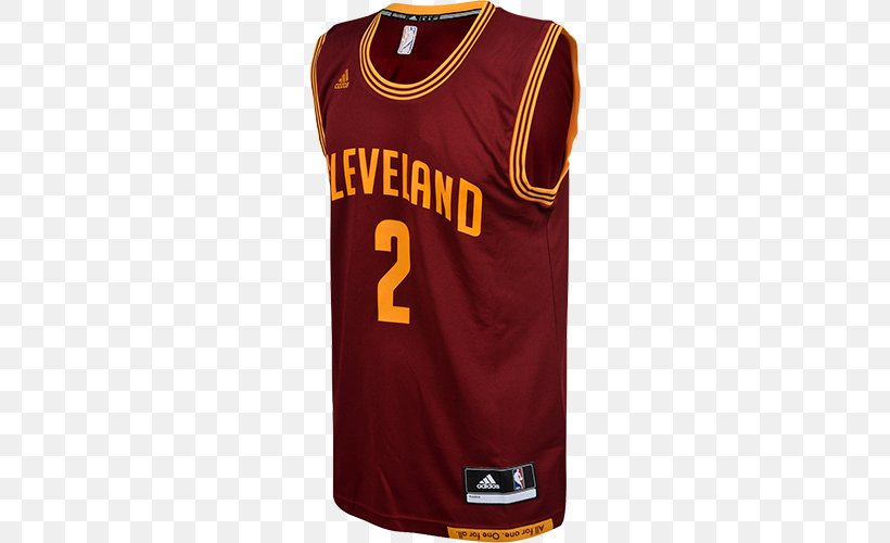 Sports Fan Jersey T-shirt Cleveland Cavaliers Sleeveless Shirt, PNG, 500x500px, Sports Fan Jersey, Active Shirt, Active Tank, Adidas, Brand Download Free
