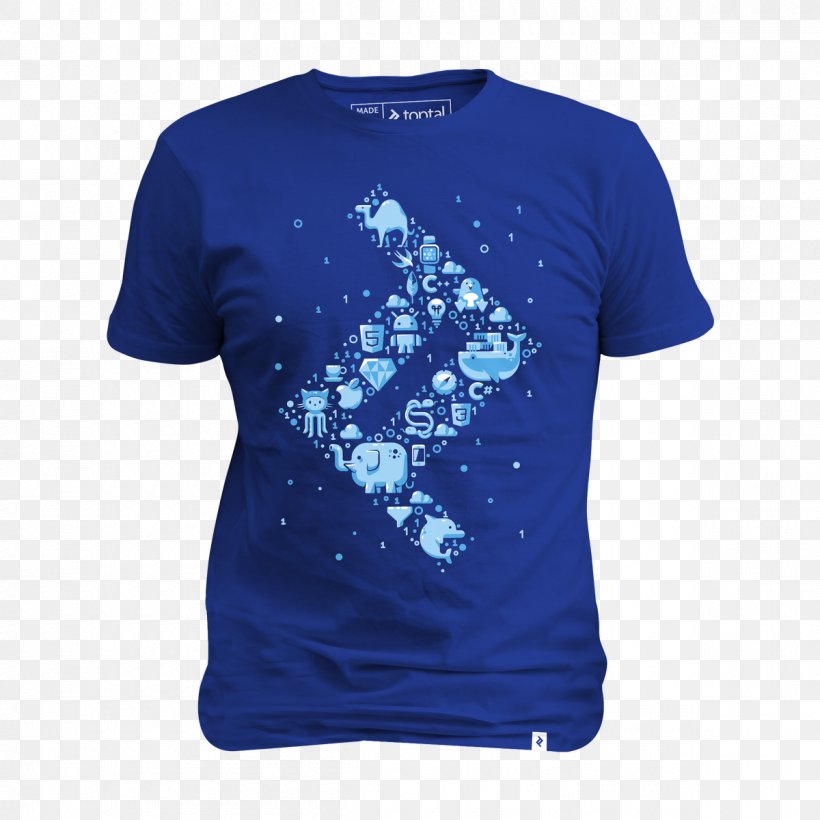 T-shirt Sleeve, PNG, 1200x1200px, Tshirt, Active Shirt, Blue, Clothing, Cobalt Blue Download Free