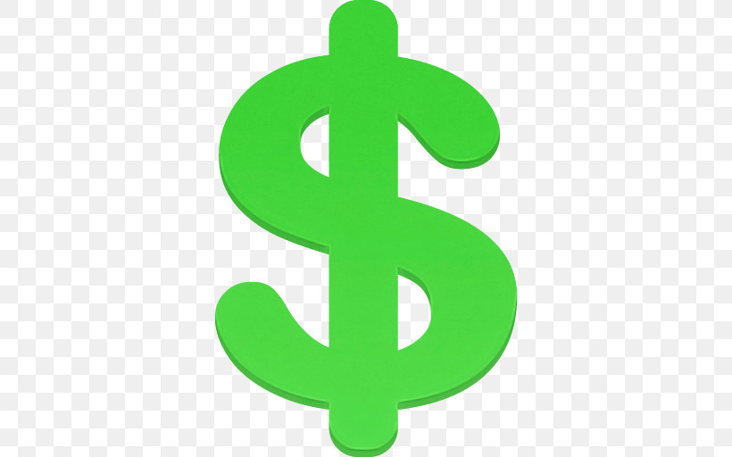 Green Symbol Dollar Currency Sign, PNG, 512x512px, Green, Currency, Dollar, Sign, Symbol Download Free