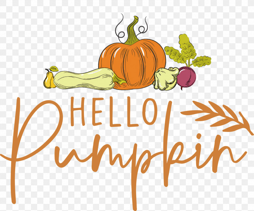 Hello Pumpkin Autumn Thanksgiving, PNG, 3000x2499px, Autumn, Coffee Mug, Courge, Pie, Pumpkin Download Free