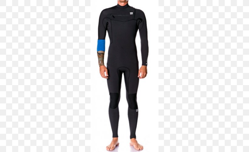 Wetsuit T-shirt Billabong Surfing Rip Curl, PNG, 500x500px, Wetsuit, Billabong, Clothing, Diving Suit, Dry Suit Download Free
