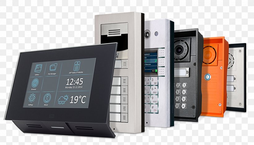Wireless Intercom System Video Door-phone Serrurier Plateau, PNG, 1367x782px, Intercom, Building, Business Telephone System, Closedcircuit Television, Communication Download Free