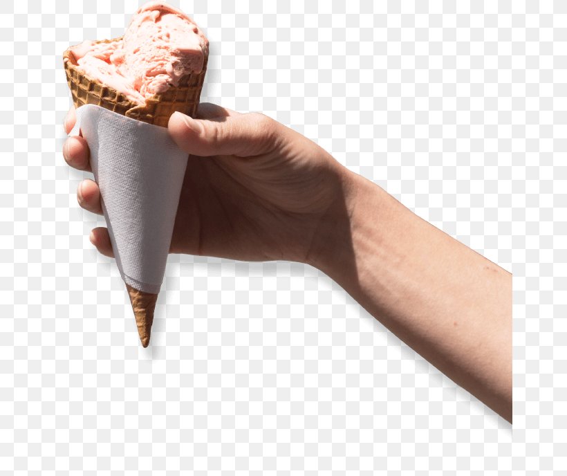 Ice Cream Cones Flor Gelato Hand Thumb, PNG, 662x688px, Ice Cream, Birth, Cone, Cream, Finger Download Free