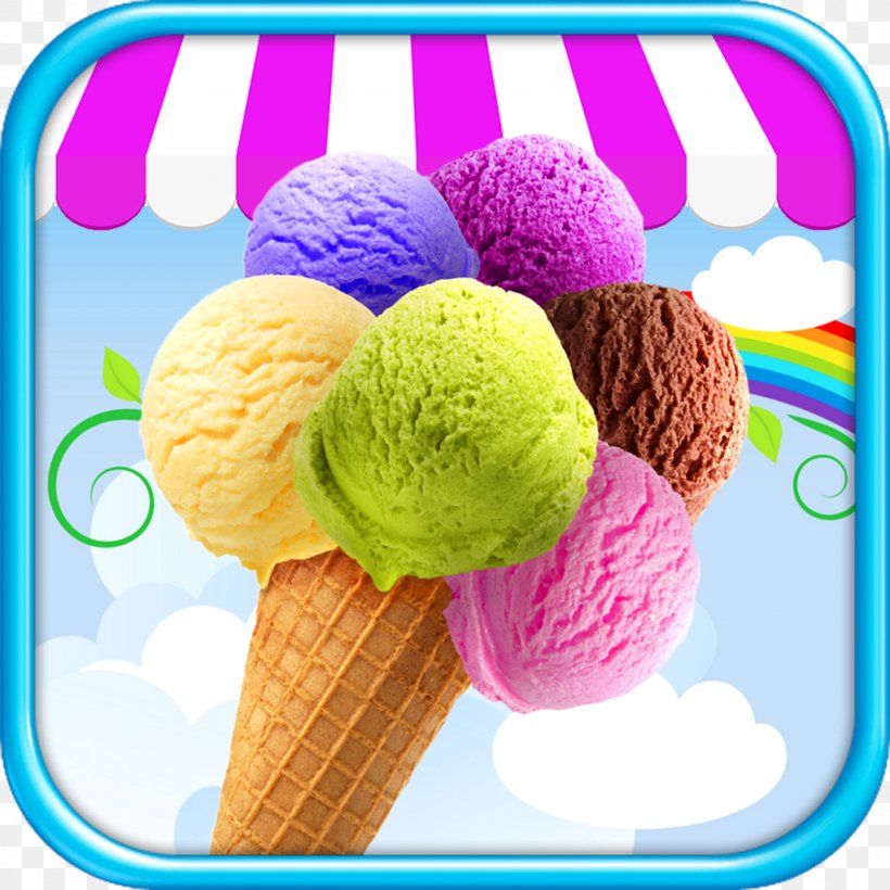 Ice Cream Cones Snow Cone Sundae, PNG, 1024x1024px, Ice Cream, Chocolate Ice Cream, Cream, Dairy Product, Dairy Products Download Free