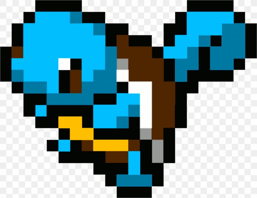 Minecraft Squirtle Pixel Art Pokémon Png 2000x1545px
