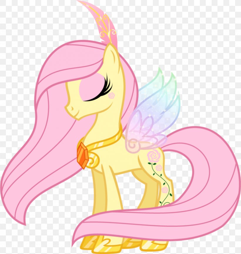 Pony Fluttershy Pinkie Pie Twilight Sparkle Horse, PNG, 871x917px, Watercolor, Cartoon, Flower, Frame, Heart Download Free