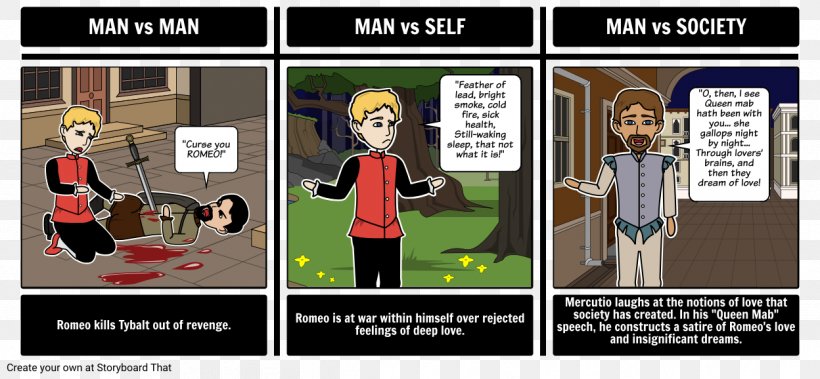 Romeo And Juliet Mercutio Tybalt, PNG, 1248x578px, Romeo And Juliet, Cartoon, Character, Comics, Conflict Download Free