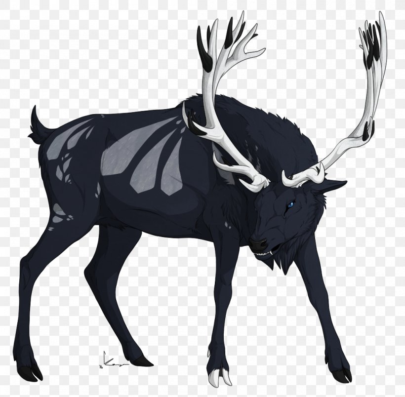 Cattle Reindeer Gray Wolf Wolf In Sheep's Clothing, PNG, 1050x1030px, Cattle, Amazoncom, Animal, Antler, Black And White Download Free