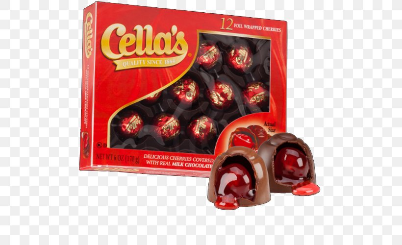 Chocolate-covered Cherry Cordial Hot Chocolate Cella's, PNG, 500x500px, Chocolatecovered Cherry, Andes Chocolate Mints, Bonbon, Candy, Cherry Download Free