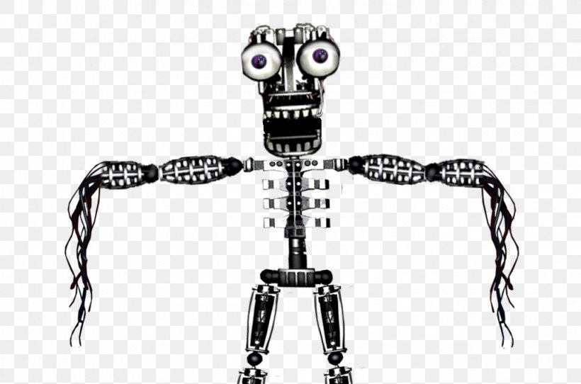 Five Nights At Freddy's 2 The Joy Of Creation: Reborn Endoskeleton Photography, PNG, 1023x677px, Joy Of Creation Reborn, Art, Black And White, Camera Accessory, Digital Art Download Free