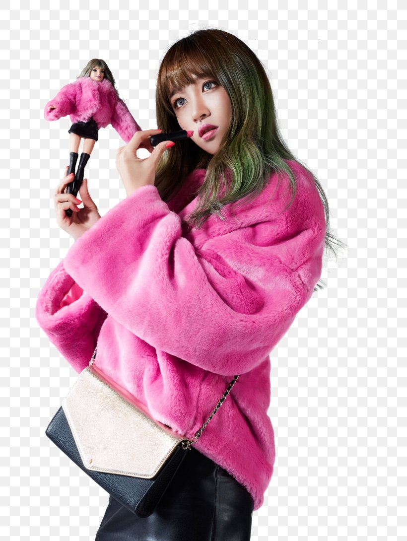 Hani EXID South Korea K-pop Lady, PNG, 732x1090px, Watercolor, Cartoon, Flower, Frame, Heart Download Free