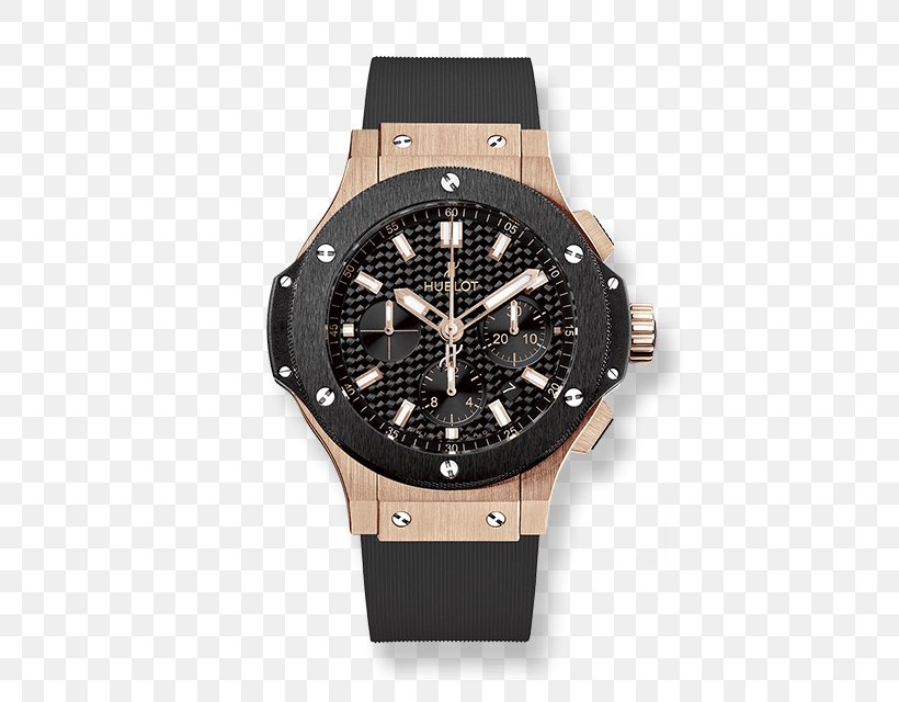 Hublot Watch Chronograph Colored Gold, PNG, 505x640px, Hublot, Chronograph, Colored Gold, Counterfeit Watch, Diamond Download Free