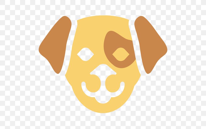 Emoji Text Messaging SMS Sticker Emoticon, PNG, 512x512px, Emoji, Bone, Carnivoran, Dog Like Mammal, Ear Download Free