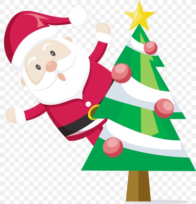 Santa Claus Christmas Tree Clip Art, PNG, 1533x1600px, Santa Claus, Art, Christmas, Christmas Decoration, Christmas Ornament Download Free