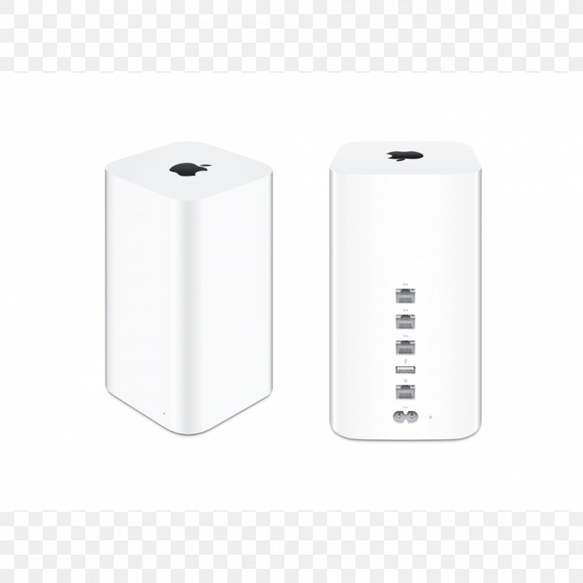 AirPort Time Capsule Wireless Router IPad Mini 4, PNG, 1000x1000px, Airport Time Capsule, Airport, Apple, Ieee 80211, Ieee 80211ac Download Free