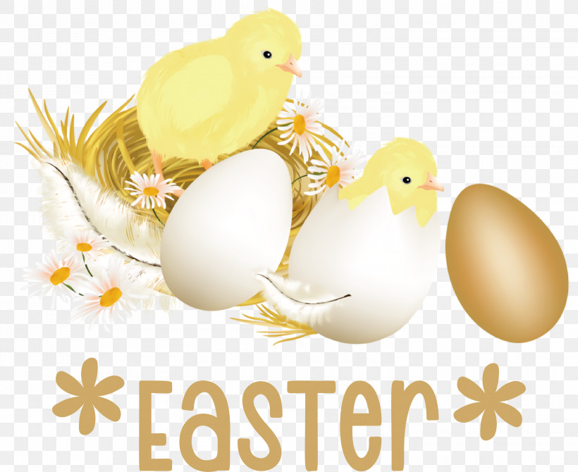 Easter Chicken Ducklings Easter Day Happy Easter, PNG, 3000x2454px, Easter Day, Cartoon, Happy Easter, Royaltyfree, Watercolor Painting Download Free