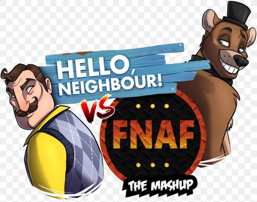 Hello Neighbor Logo Five Nights At Freddy's Fan Art, PNG, 1024x805px, Watercolor, Cartoon, Flower, Frame, Heart Download Free