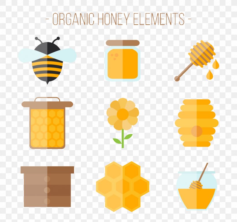 Honey Bee Honey Bee, PNG, 1024x961px, Bee, Beehive, Flat Design, Food, Gratis Download Free