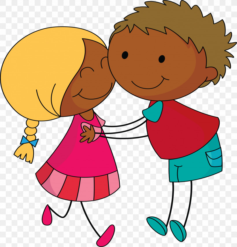 Siblings Day, PNG, 2883x3000px, Line Art, Cartoon, Child Art, Friendship, Sibling Download Free