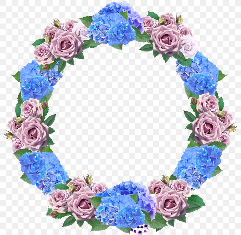Wreath Floral Design Cut Flowers Flower Bouquet, PNG, 800x800px, Wreath, Blue, Cut Flowers, Decor, Floral Design Download Free