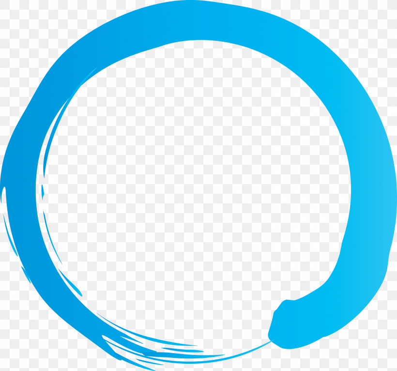 Blue Aqua Turquoise Circle Teal, PNG, 3000x2804px, Brush Frame, Aqua, Blue, Circle, Frame Download Free