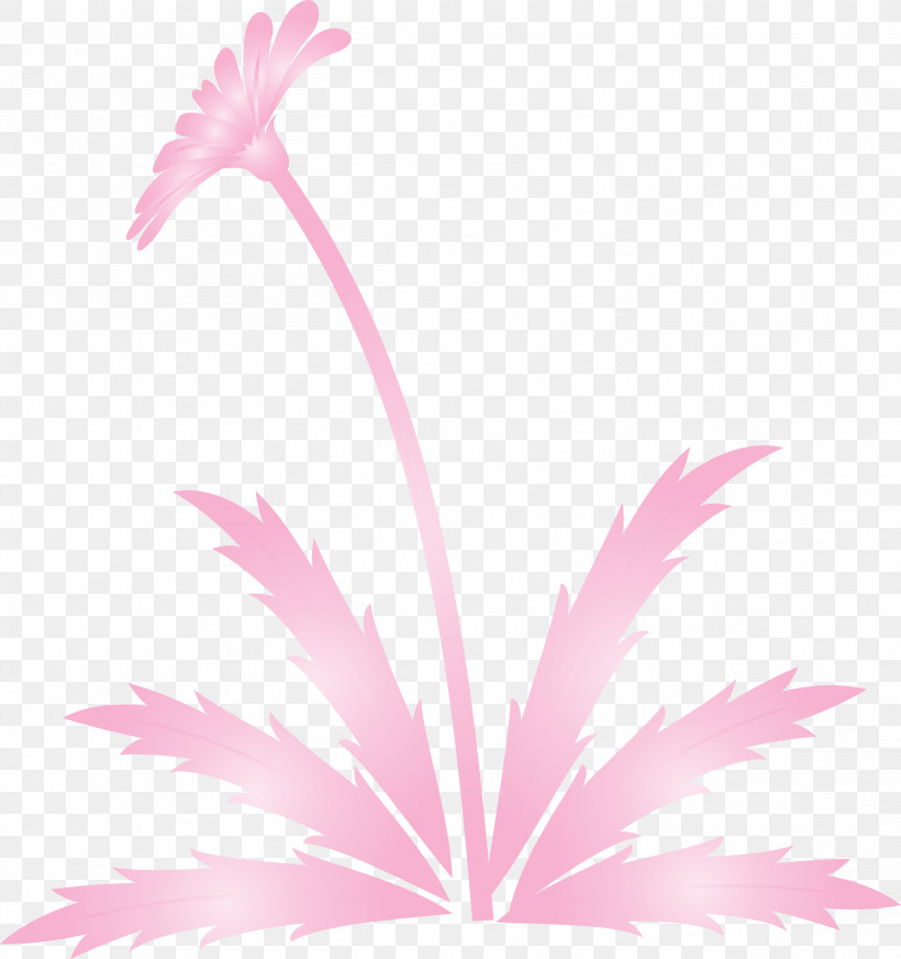 Dandelion Flower Easter Day Flower Spring Flower, PNG, 2819x3000px, Dandelion Flower, Easter Day Flower, Flower, Leaf, Pink Download Free