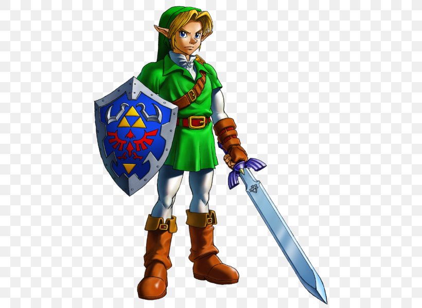 The Legend Of Zelda: Ocarina Of Time 3D Link The Legend Of Zelda: Art & Artifacts The Legend Of Zelda: Majora's Mask, PNG, 482x600px, Legend Of Zelda Ocarina Of Time, Action Figure, Costume, Fictional Character, Figurine Download Free