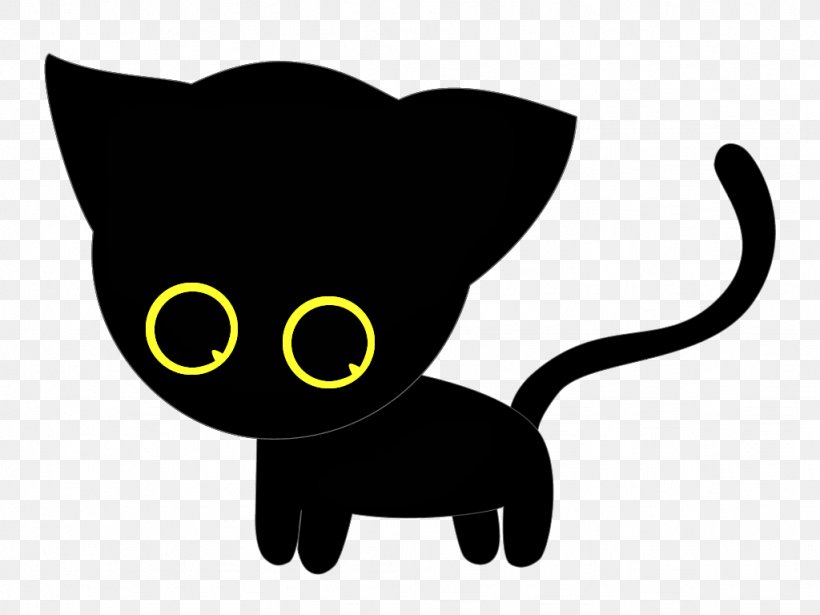 Whiskers Kitten Black Cat Domestic Short-haired Cat, PNG, 1024x768px, Whiskers, Black, Black And White, Black Cat, Carnivoran Download Free