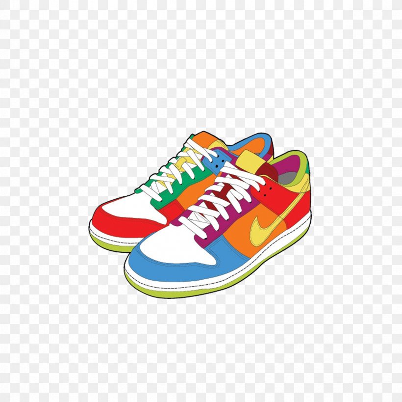 Shoe Sneakers Nike Euclidean Vector, PNG, 2362x2362px, Shoe, Area, Asics, Athletic Shoe, Brand Download Free