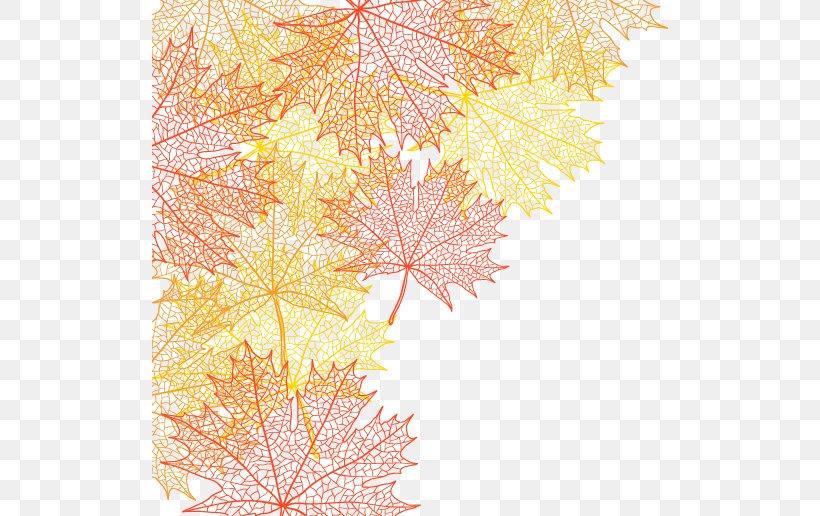 Autumn Maple Leaf Tree, PNG, 516x516px, Autumn, Adobe After Effects, Autumn Leaf Color, Drawing, Flowering Plant Download Free