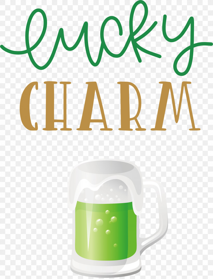 Lucky Charm Saint Patrick Patricks Day, PNG, 2291x3000px, Lucky Charm, Drinkware, Logo, M, Meter Download Free