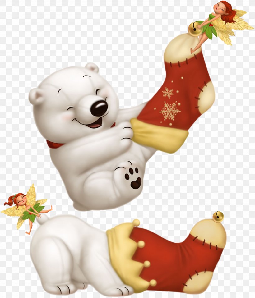 Polar Bear Christmas, PNG, 2565x3000px, Watercolor, Cartoon, Flower, Frame, Heart Download Free