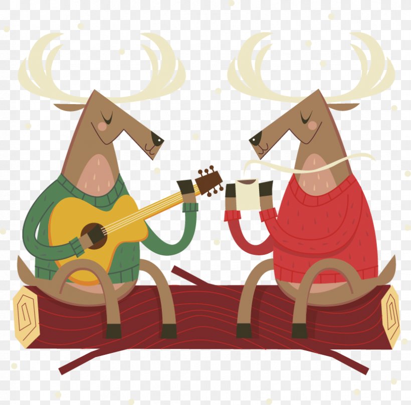 Santa Claus Reindeer Christmas NORAD Tracks Santa, PNG, 828x817px, Watercolor, Cartoon, Flower, Frame, Heart Download Free