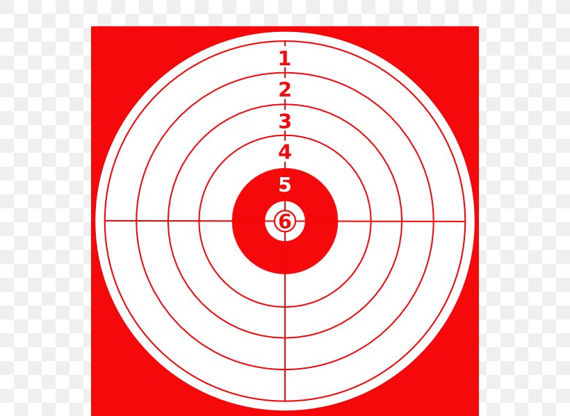Shooting Target Shooting Sport Clip Art, PNG, 558x599px, Shooting Target, Air Gun, Airsoft, Area, Bullseye Download Free