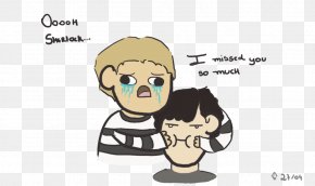 Sherlock - Sherlock Holmes Doctor Watson Drawing Cartoon PNG