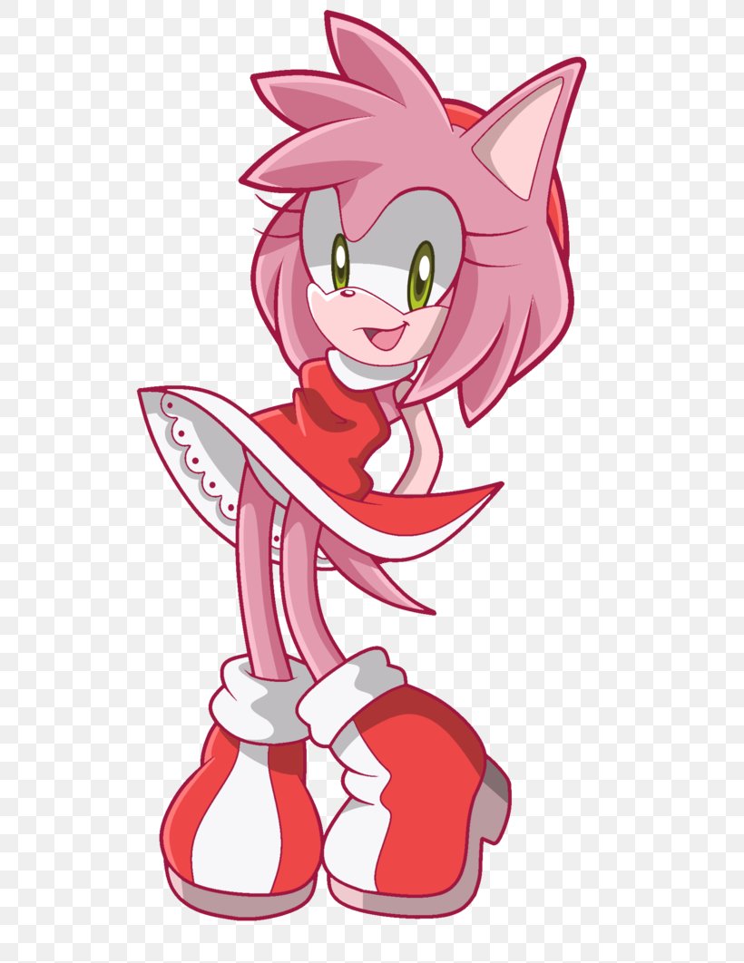 Amy Rose Shadow The Hedgehog Sonic Heroes Tails Knuckles The Echidna, PNG, 600x1062px, Watercolor, Cartoon, Flower, Frame, Heart Download Free