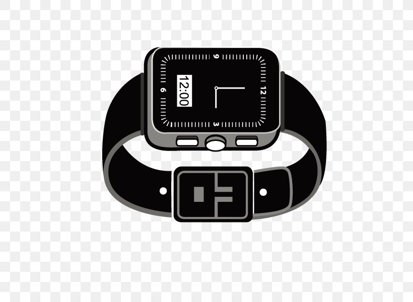 Smartwatch Illustration, PNG, 600x600px, Watch, Brand, Clock, Designer, Electronic Device Download Free