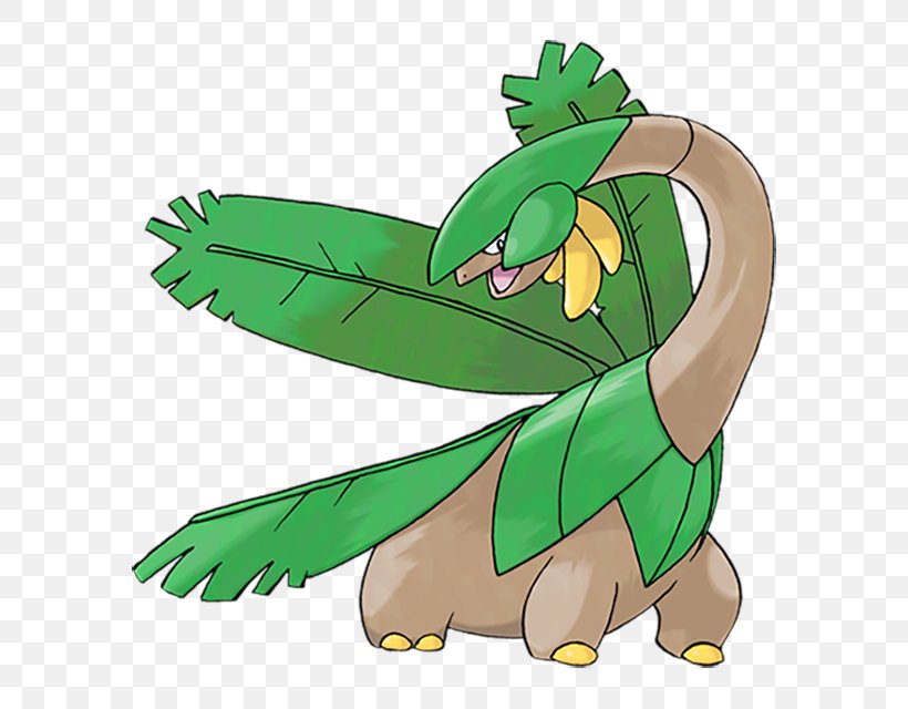 Tropius Pokémon Universe Pokémon Omega Ruby And Alpha Sapphire Pokémon Diamond And Pearl, PNG, 640x640px, Tropius, Amphibian, Art, Cartoon, Fauna Download Free