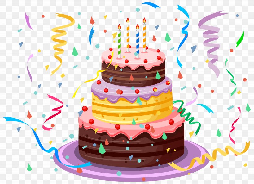 Birthday Cake Clip Art, PNG, 5253x3804px, Birthday Cake, Baked Goods, Baking, Birthday, Buttercream Download Free