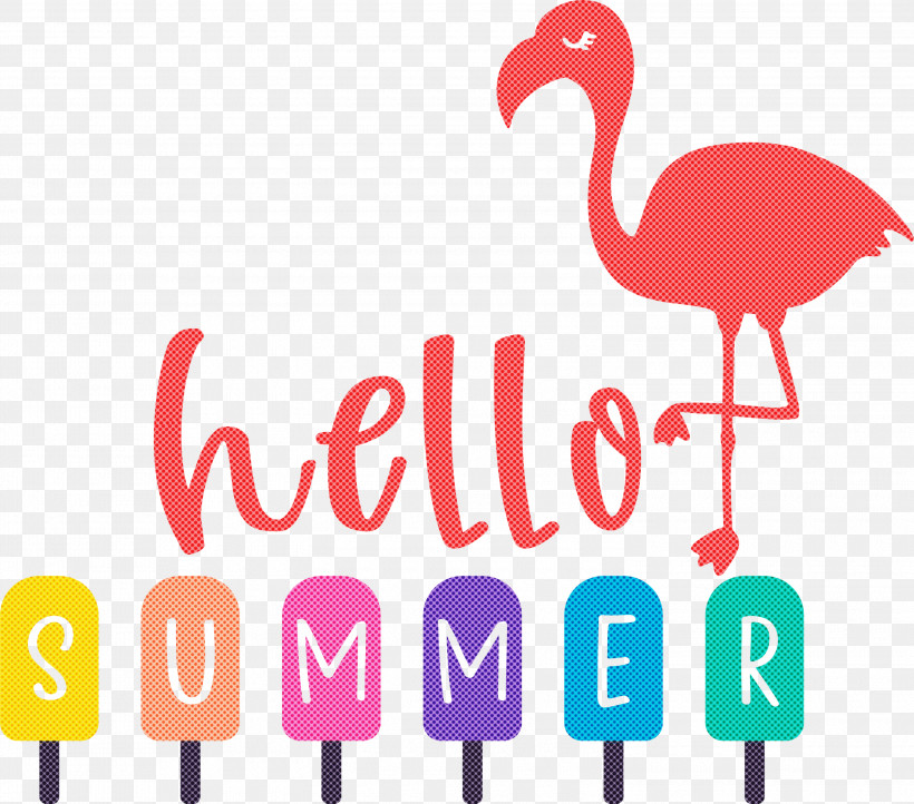 Hello Summer Happy Summer Summer, PNG, 3000x2643px, Hello Summer, Biology, Birds, Happy Summer, Logo Download Free
