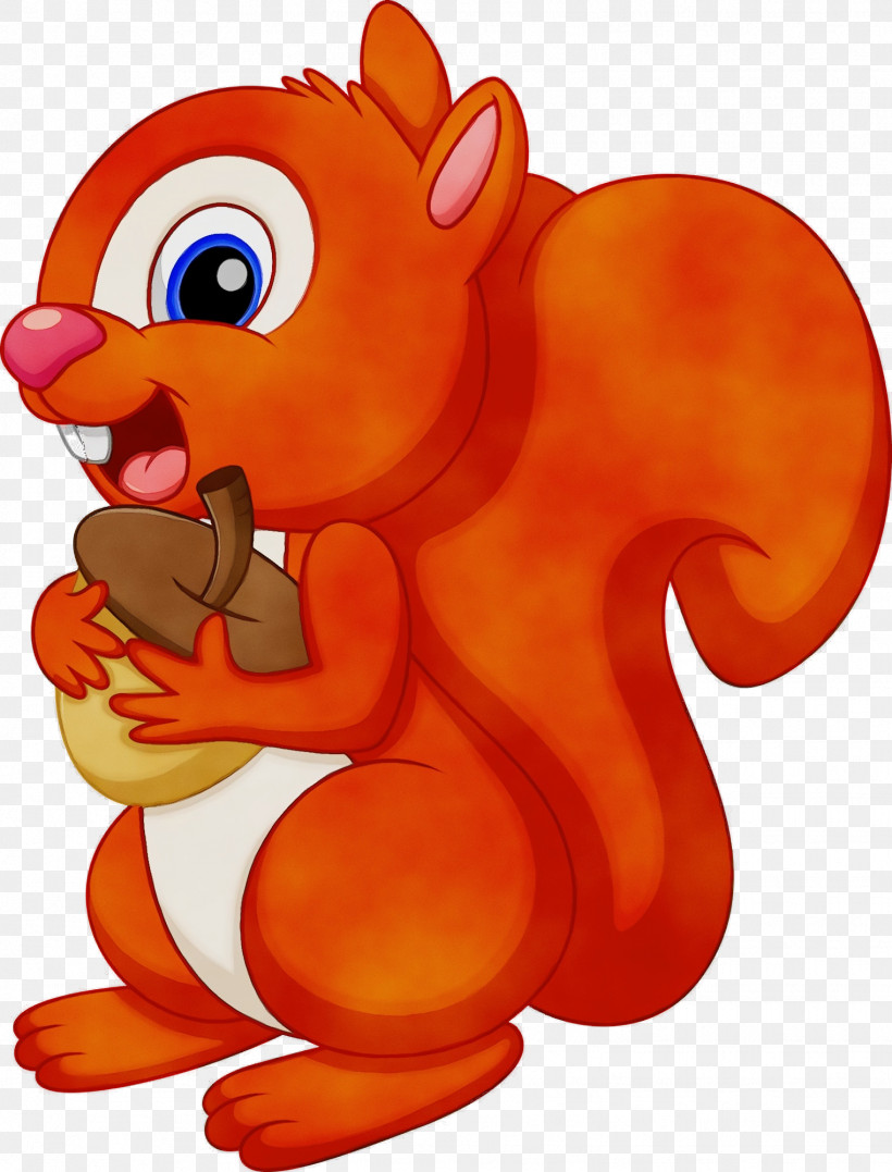 Orange, PNG, 1522x2000px, Squirrel, Acorns, Animal Figure, Cartoon, Orange Download Free