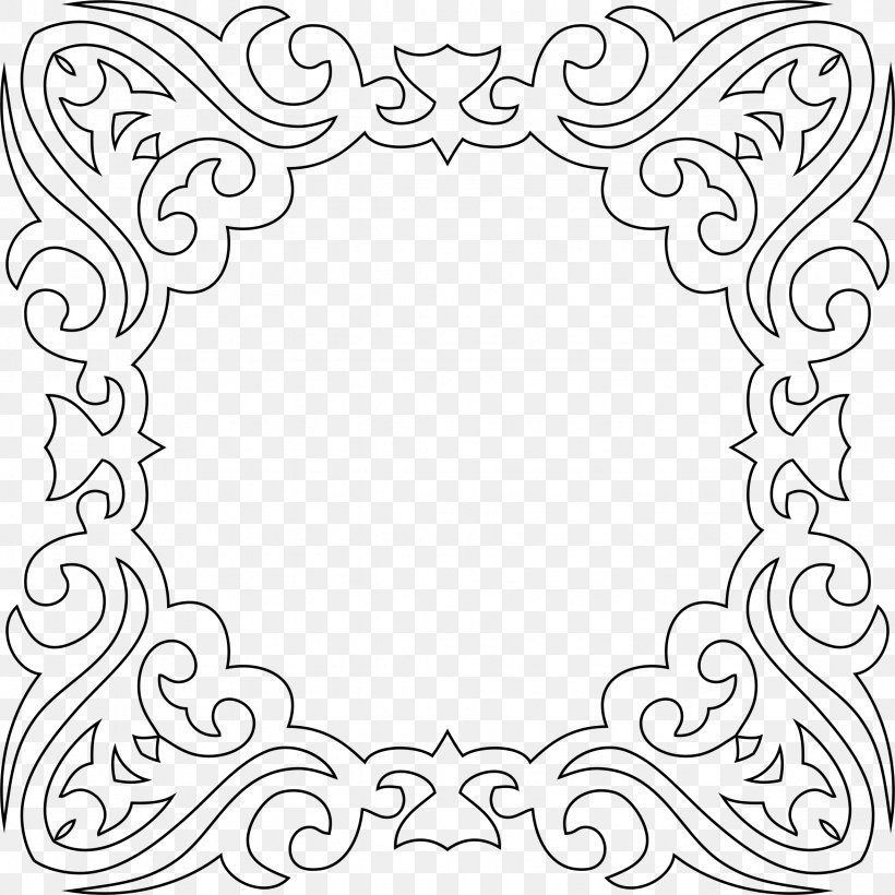 Picture Frames Decorative Arts Ornament, PNG, 2354x2354px, Picture Frames, Abstract Art, Area, Art, Black Download Free