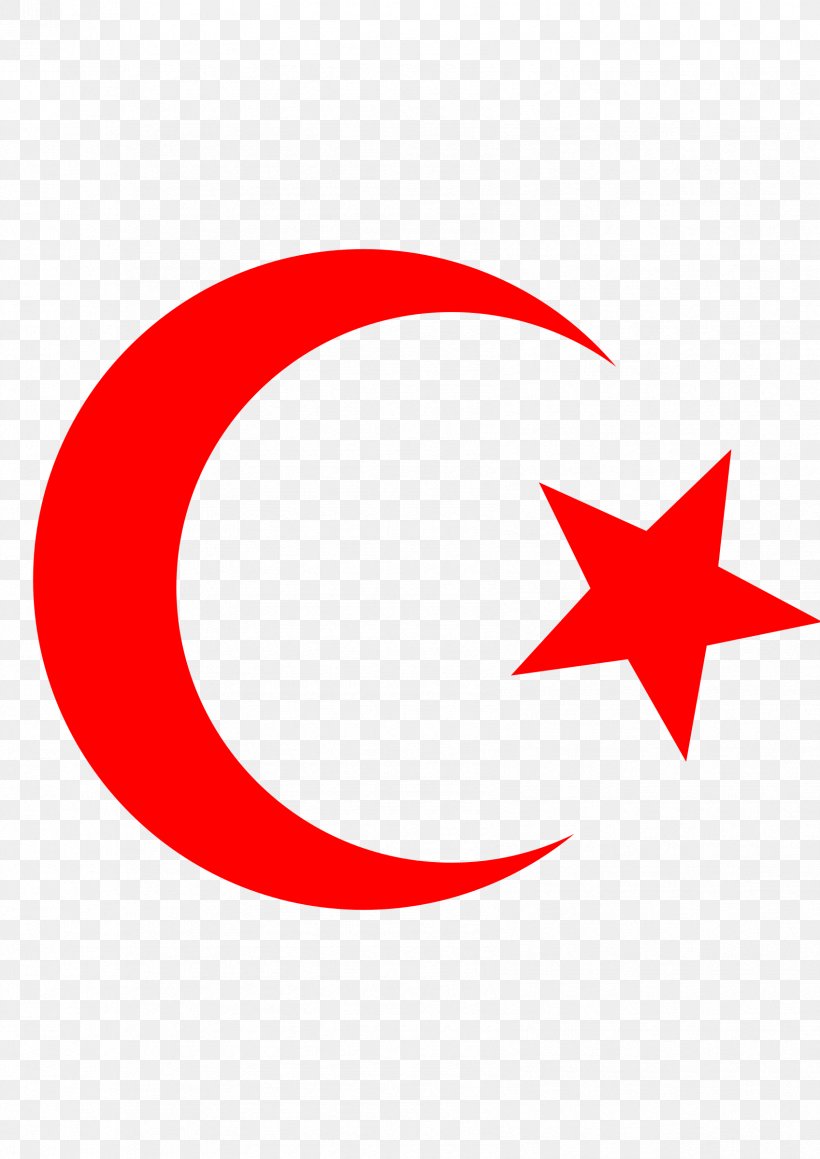 Star And Crescent Moon Symbol Clip Art, PNG, 1697x2400px, Star And Crescent, Area, Crescent, Fivepointed Star, Islam Download Free