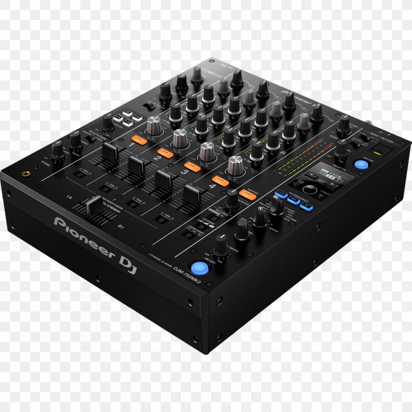 DJ Mixer Audio Mixers Disc Jockey DJ Controller Pioneer DJ, PNG, 1000x1000px, Dj Mixer, Audio, Audio Equipment, Audio Mixers, Cdj Download Free