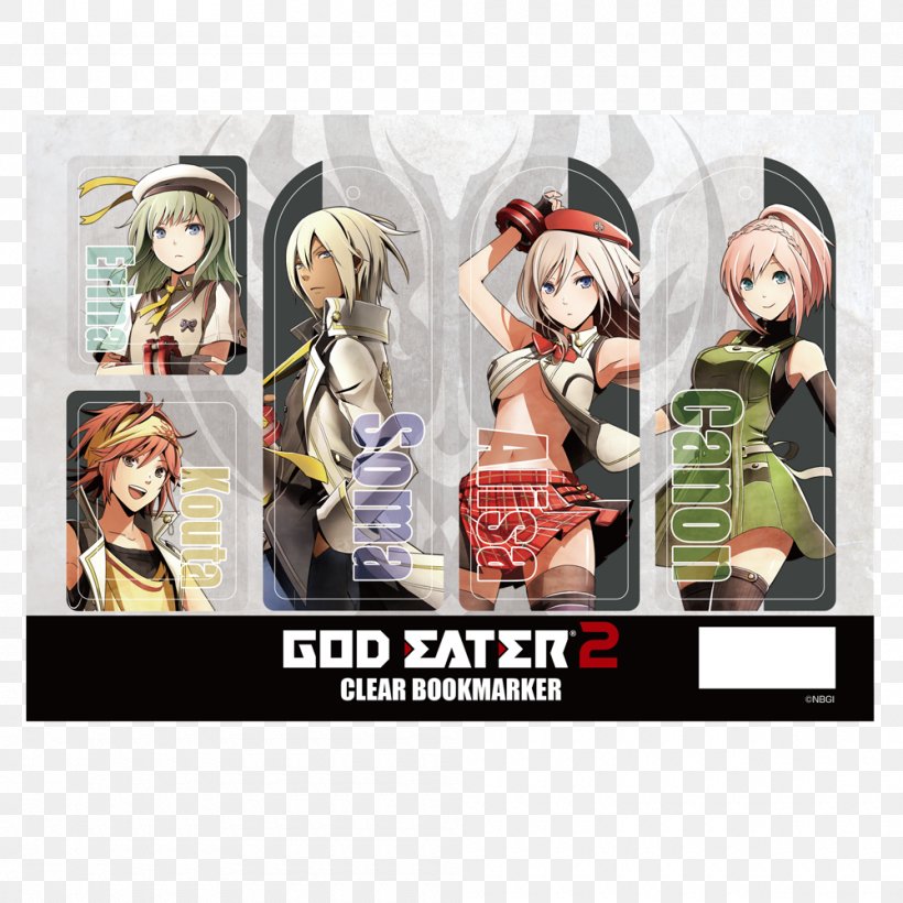 God Eater 2 Concept Art Fiction Cafe, PNG, 1000x1000px, Watercolor, Cartoon, Flower, Frame, Heart Download Free