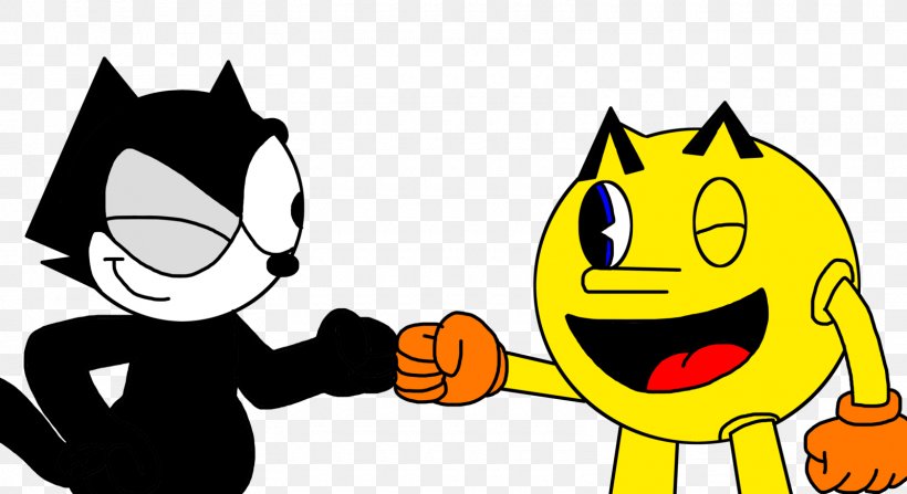 Ms. Pac-Man Pac-Man And The Ghostly Adventures Felix The Cat Namco, PNG, 1600x873px, Pacman, Bandai Namco Entertainment, Cartoon, Character, Felix The Cat Download Free